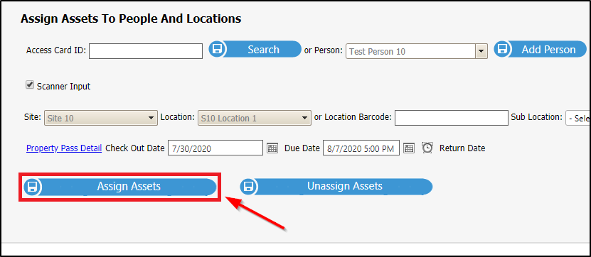 How to assign assets in eQuip.